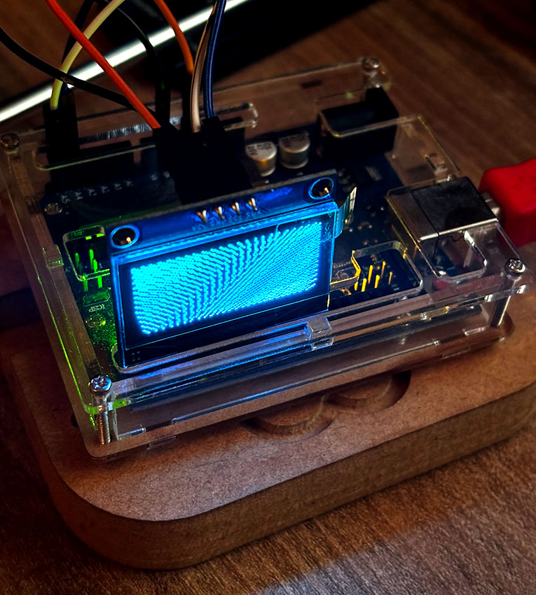 Arduino Uno Sin offset animation