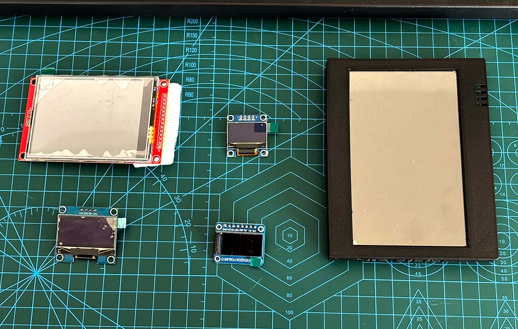 Displays para microcontroladores