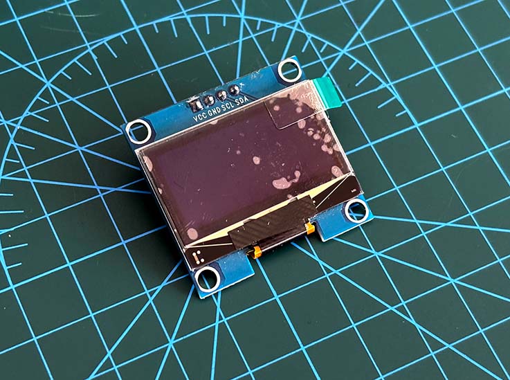 OLED de 1,3 pulgadas con driver SH1106